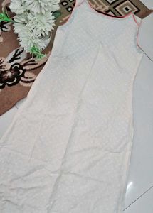 Cotton Pinteresty Off White Kurta