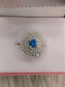 Pure Silver Ladies Ring