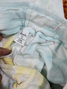 Tie-Dye sweat tie &amp; Sweatpants Set