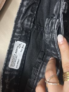 High Waist Acid Wash Denim Jeans