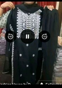 Black Kurta Set