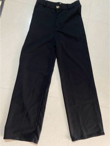 Black Wide Leg Trousers