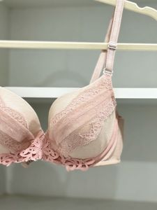 Lace Trim Push-Up Bra