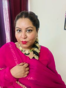 Pink Anarkali Suit