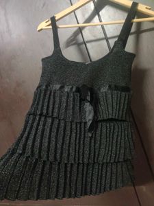 Mango Black/Glittery Top