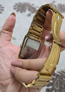 Timex Gold Watch