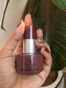 Burgundy &amp; Gold Nail Polish