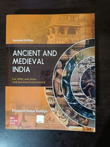 Ancient And Medieval India By Poonam Dalal Dahiya 2nd Edition