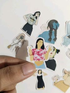 Cute Aesthetic Girl Stickers💗 🎀💙🦋✨️
