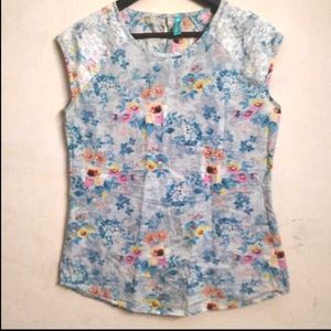 Floral Print Top