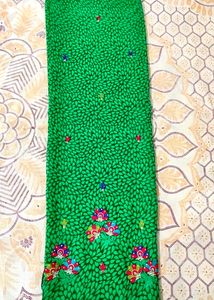 NEW GEORGETTE SAREE 💚