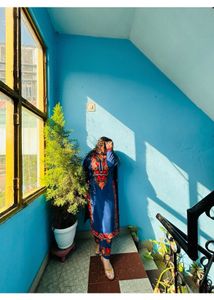 kashmiri suit  Embroidered Kurta Set