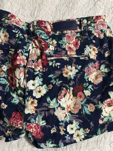 Vibrant Floral Print Shorts