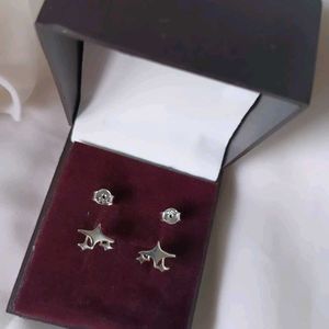 Original Silver Shooting Star Stud