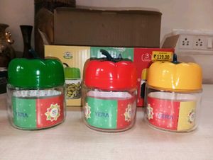 YERA GLASS JAR WITH LID