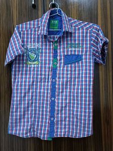 Boys Checkered Shirt