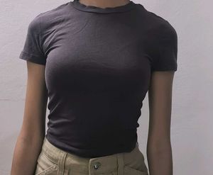 H&amp;m Brown Crop Top