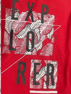 ❤️🌹Beautiful Red Explorer Print Sweatshirt