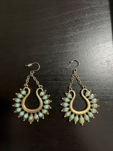Blue &amp; Gold Necklace Set