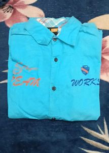 Blue Team Works Shirt