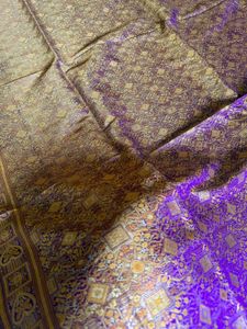 100% Pure Silk Rare Kinkhwab Banarasi