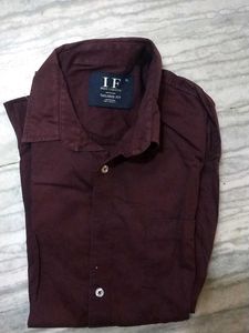 Wine 🍷 Colour Formal Shirt For Party 🥳🎉