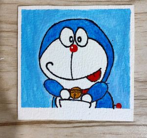 Doraemon painting