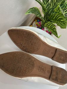 Elegant White Ballet Flats