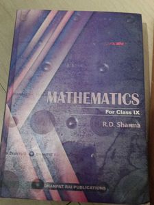 Class 9 Maths Rd Sharma