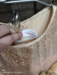 Sparkly Gold Party Dress