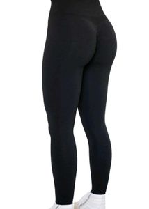 Black High-Waisted Leggings/ Gym/Yoga pant