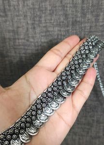 Silver Oxidized Choker