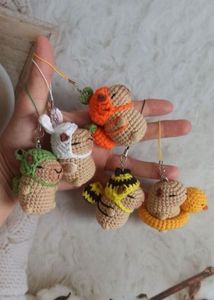 Crochet Capybara Cute Trending Keychain