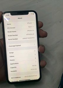 ❣️ iPhone Xs SILVER ( 64 Gb ) With BiLL
