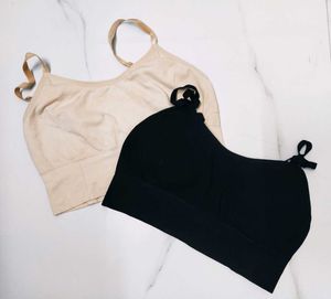 Cotton Non-Padded Sports BRA(Pack Of 2)