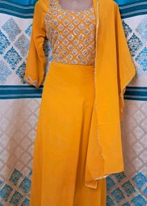 NEW YELLOW Festive Gown