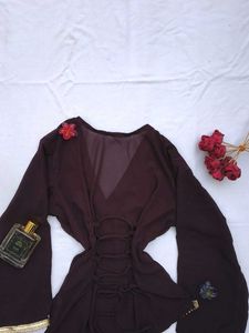 Y2k Assymetrical corset vintage kurti 🫶🏻