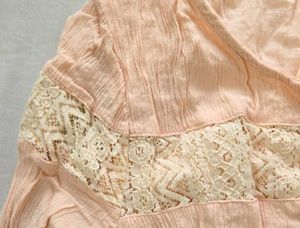 Peach Boho Vacay Mini Dress