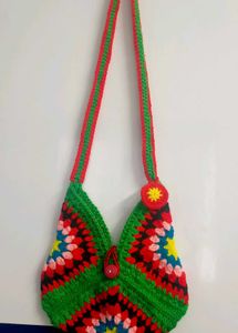 Crochet Sling Bag