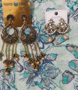 Gold Jhumka Combo Offer 😍