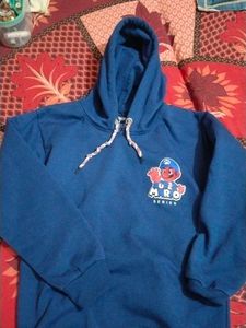 Blue Graphic Hoodie