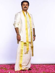 Lungi style Getup - South Indian Look
