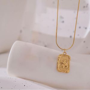 Butterfly Charm Gold Necklace