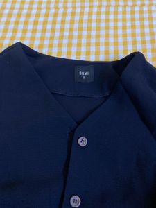 Black Button-Down Dress Bust 34