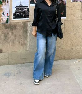 Elegant Black Button-Down Shirt