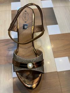 Elegant Bronze Sandals