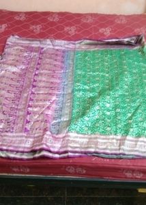 Beautiful Kataan Saree
