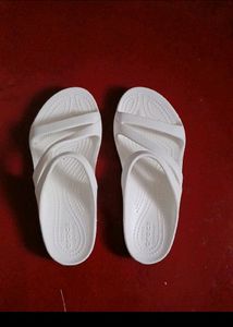 White Crocs