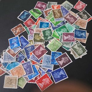 100+ Queen Elizabeth Stamps Of U.K