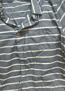 Striped Highland Outfitters Button-Down